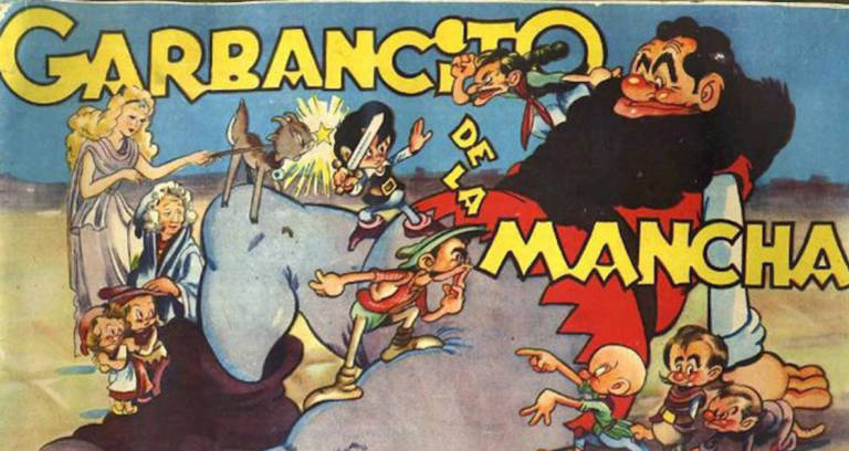 «Garbancito de la Mancha» la primera película animada española, recupera su color.