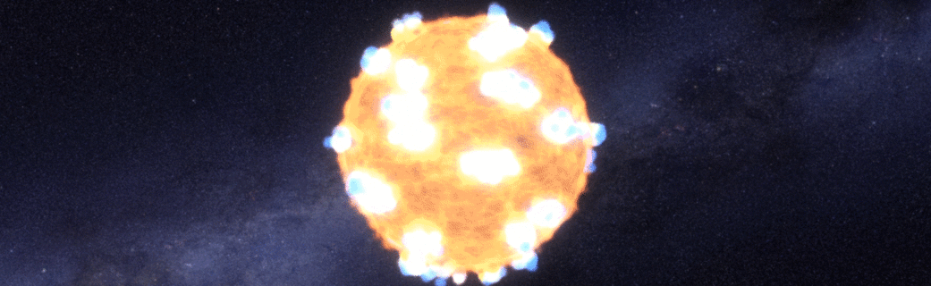 La NASA capta la primera explosión de una estrella en luz visible
