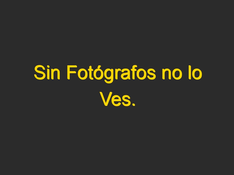 Sin Fotógrafos no lo Ves.